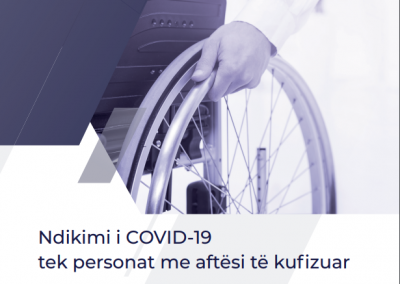 STUDIMI: Si ndikoi Covid-19 tek personat me aftësi të kufizuara
