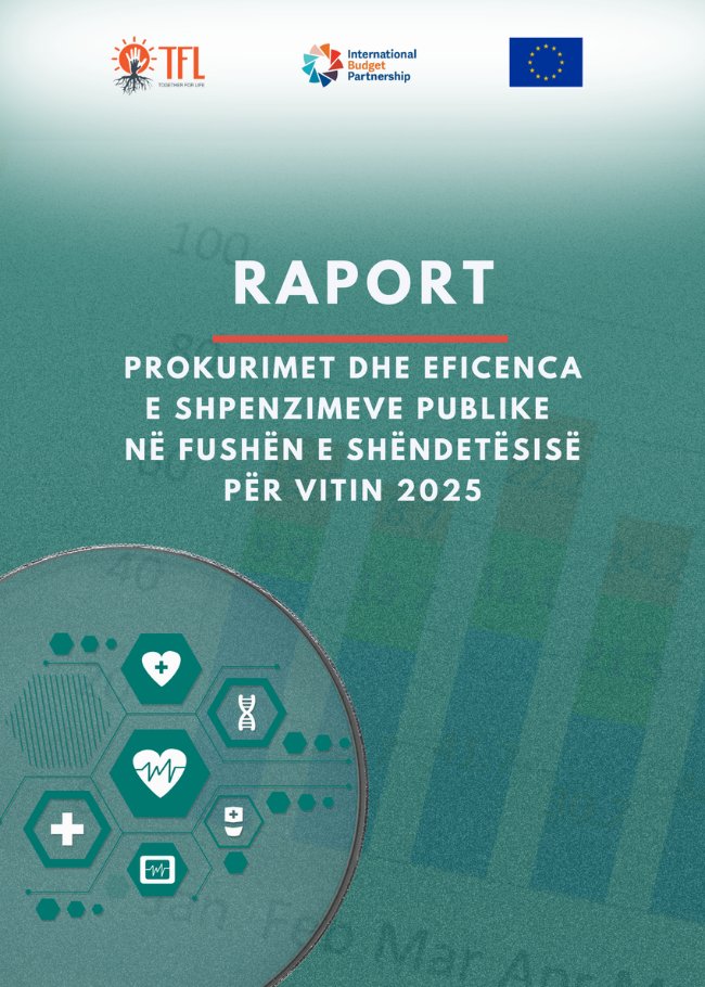 Prokurimet dhe eficenca e shpenzimeve publike në fushën e shëndetësisë për vitin 2025
